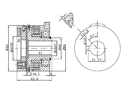 电磁离合器_电磁制动器_厂家|DLYD-5A